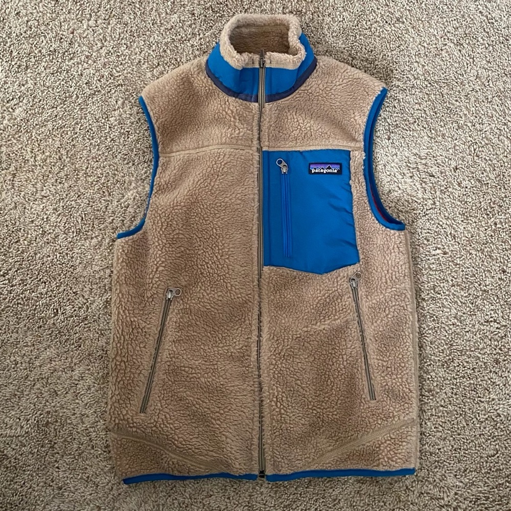 Patagonia Retro vest fuzzy man’s xs